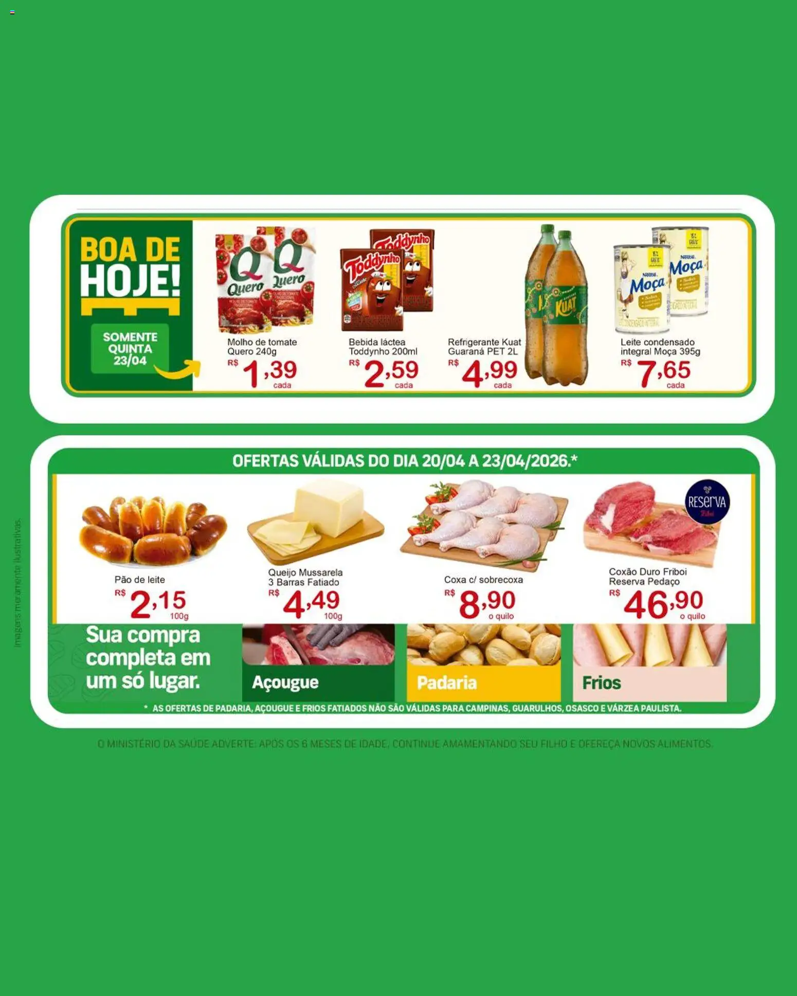 GIGA Atacado Folheto - válido de 20.04.2026 | Página: 2 | Produtos: Guaraná, Queijo, Bebida, Mussarela