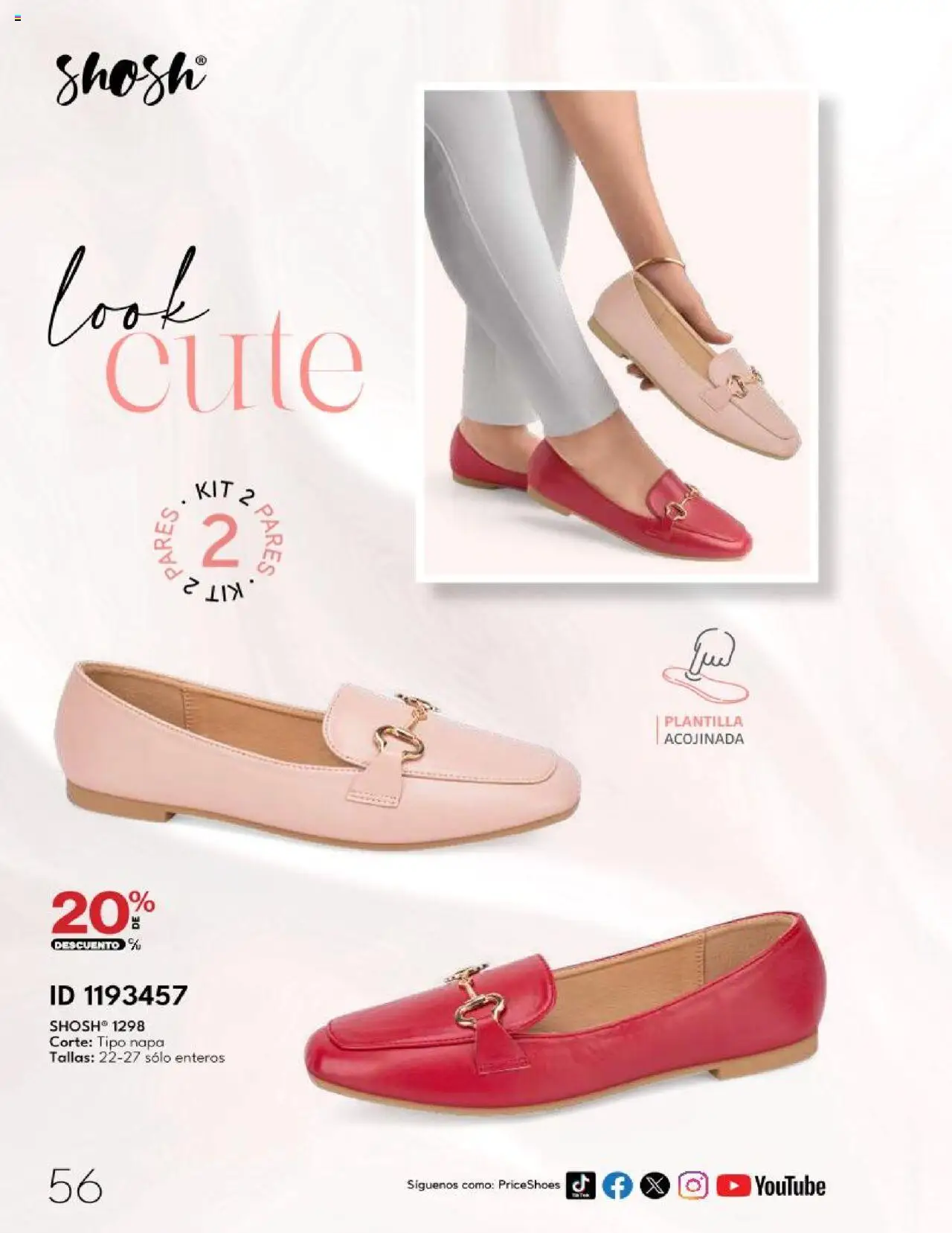 Nuevas ofertas de Price Shoes válidas en toda la República Mexicana desde el 14.10.2025. ¡Encuentra las mejores ofertas en Price Shoes - Catálogo - 10 Pagos sin Intereses! | Página: 56