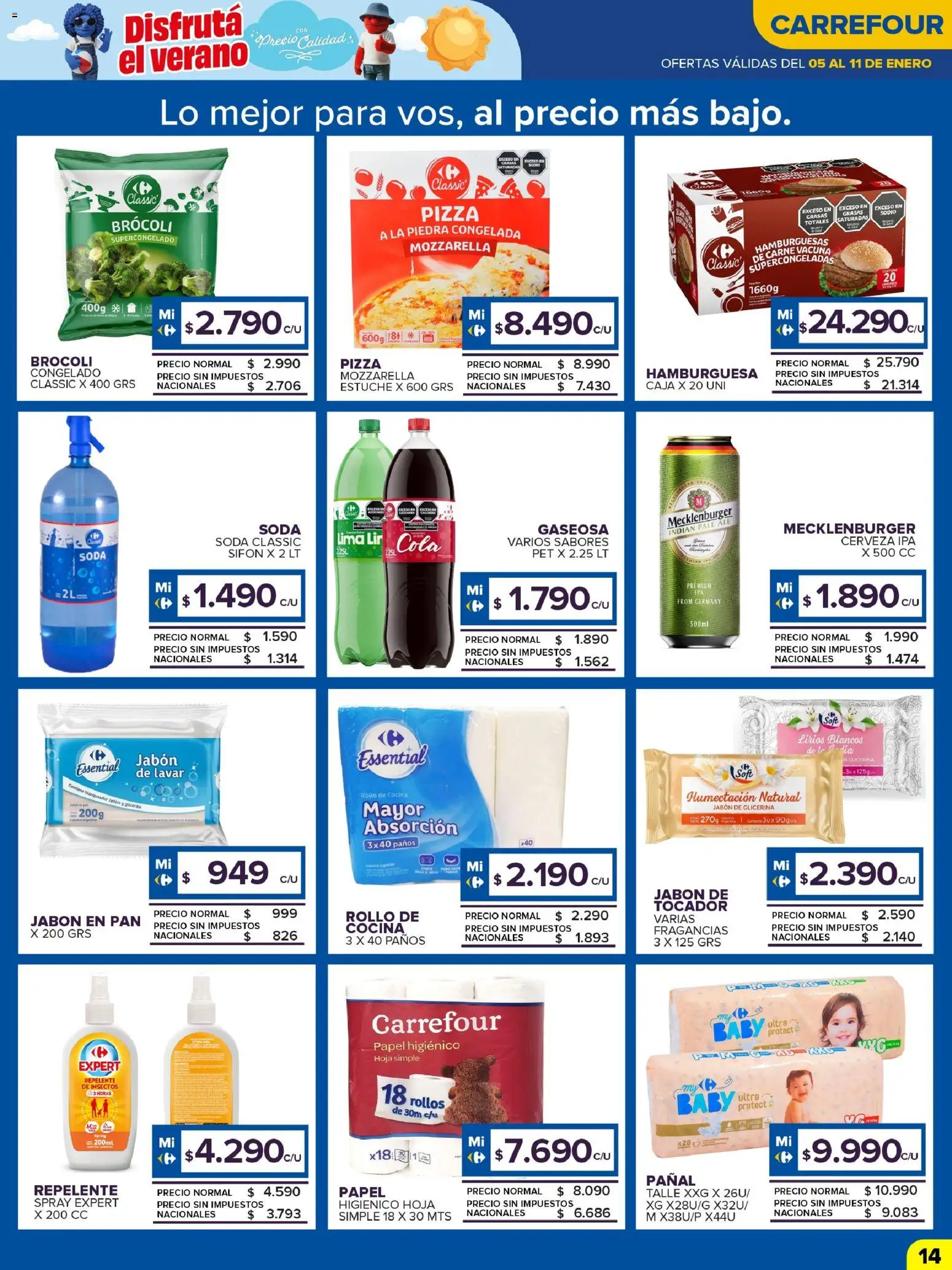Carrefour Maxi catálogo │ válido desde el 05.01.2026 | Página: 15 | Productos: Repelente, Caja, Estuche, Cerveza