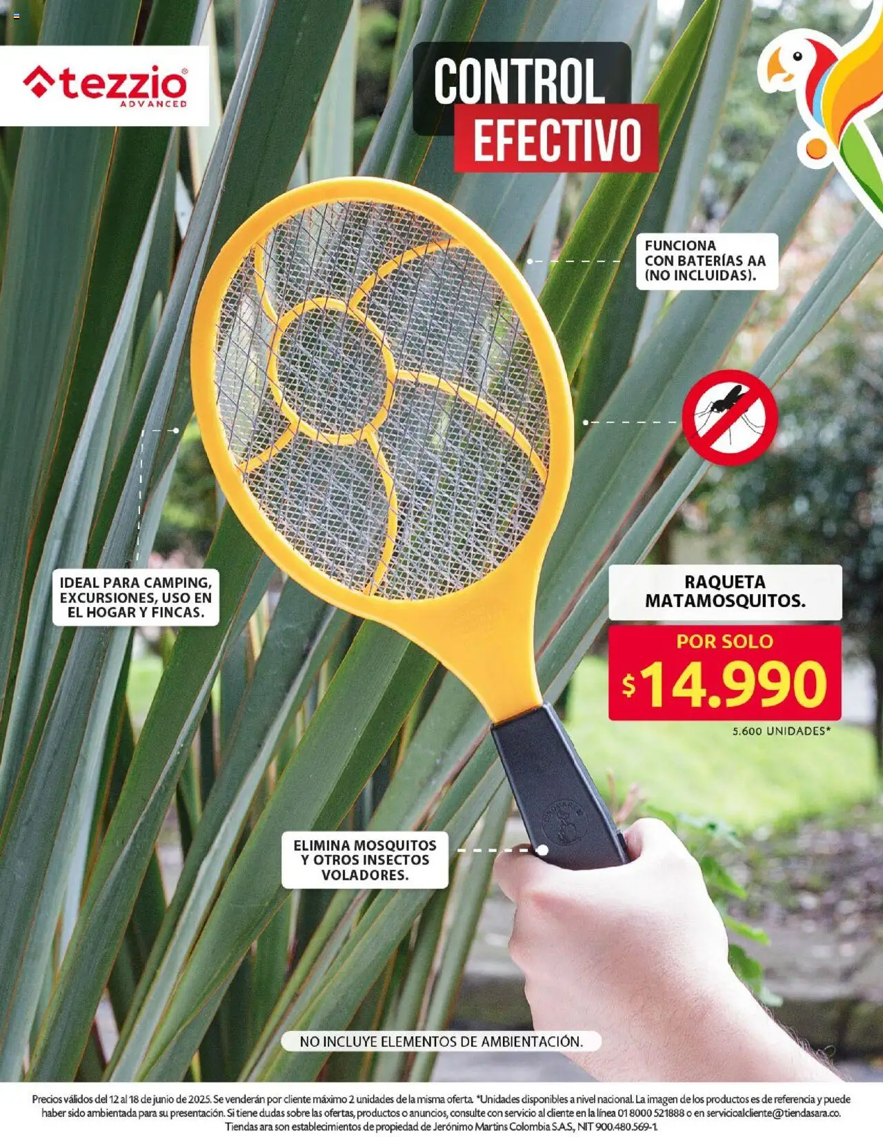 Ara revista - valida desde el 12.06.2025 | Página: 15 | Productos: Raqueta, Sobre