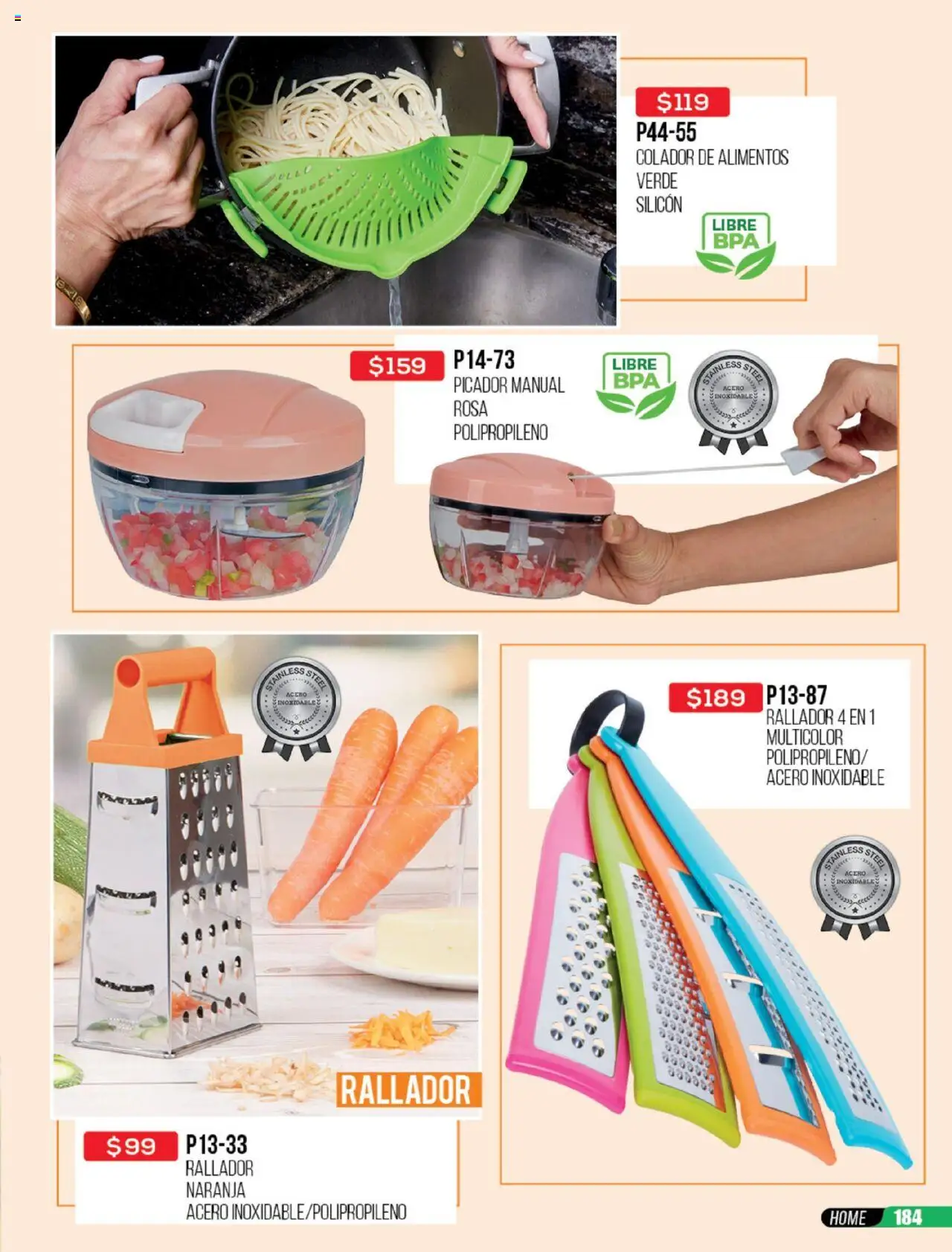 Nuevas ofertas de Cklass válidas en toda la República Mexicana desde el 30.05.2025. ¡Encuentra las mejores ofertas en Cklass catálogo Rebajas Ropa! | Página: 185 | Productos: Colador