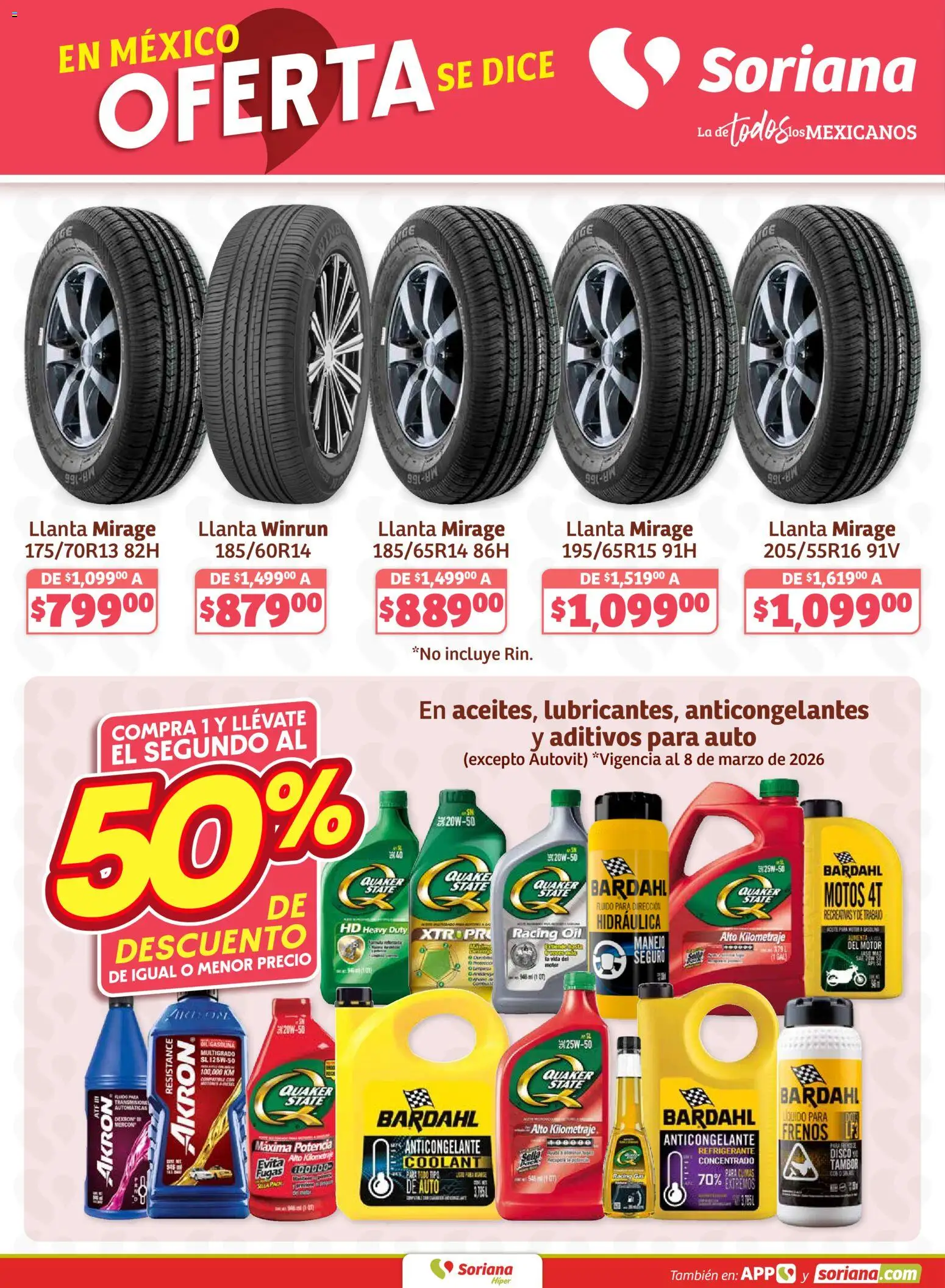Nuevas ofertas de Soriana válidas en toda la República Mexicana desde el 05.03.2026. ¡Encuentra las mejores ofertas en Soriana Fin de Semana Híper: Ver, Tab, Chis, Camp, Yuc y Q. Roo! | Página: 12 | Productos: Disco