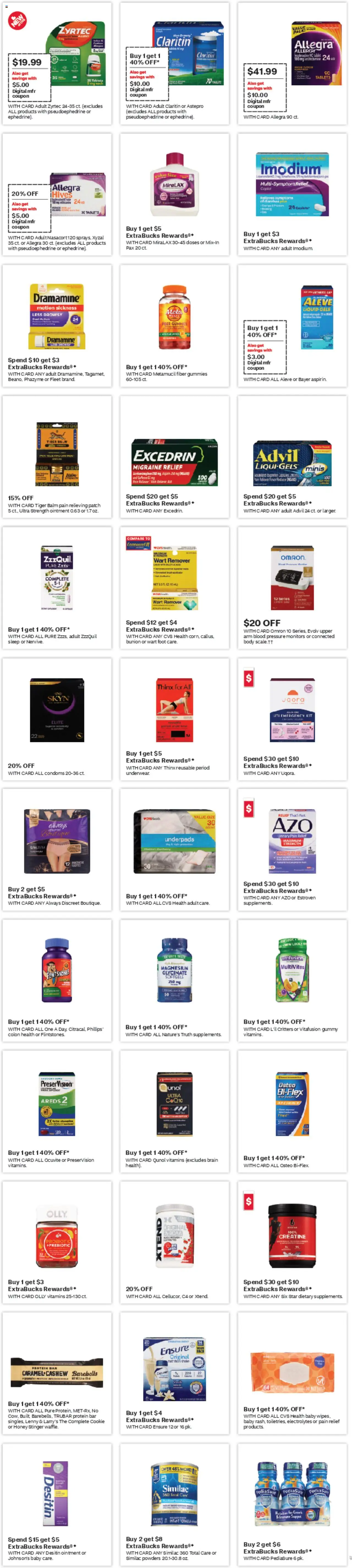 CVS Pharmacy Weekly Ad - WA - valid from 17.08.2025 | Page: 13 | Products: CoQ10, Creatine