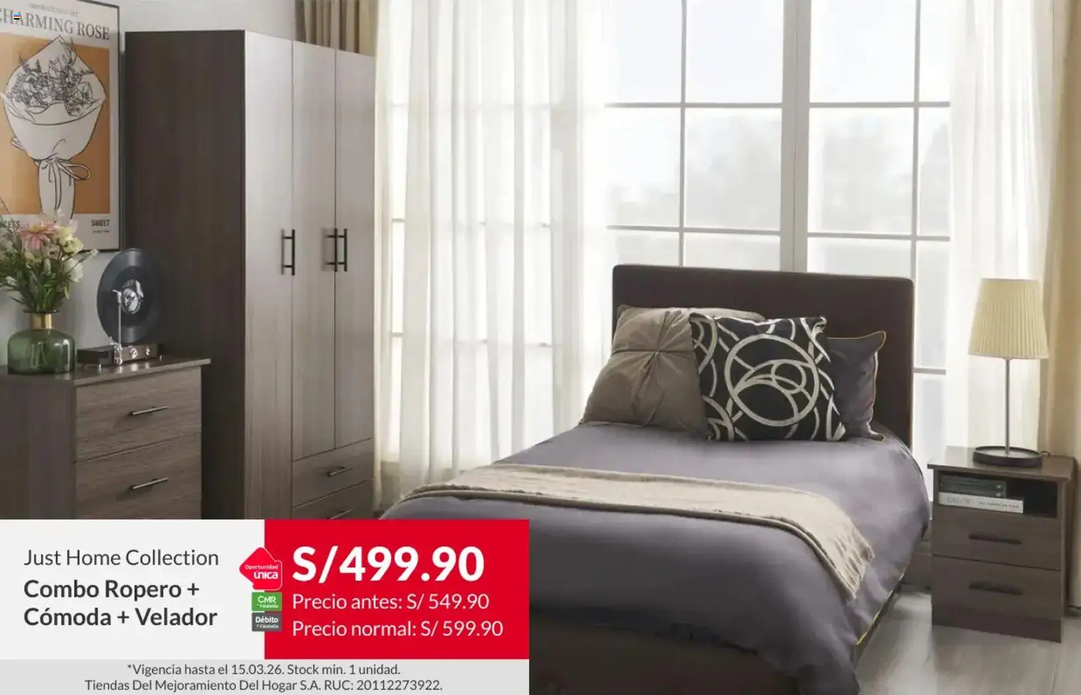 Catálogo Sodimac válido desde 09.03.2026 | Página: 1 | Productos: Cómoda