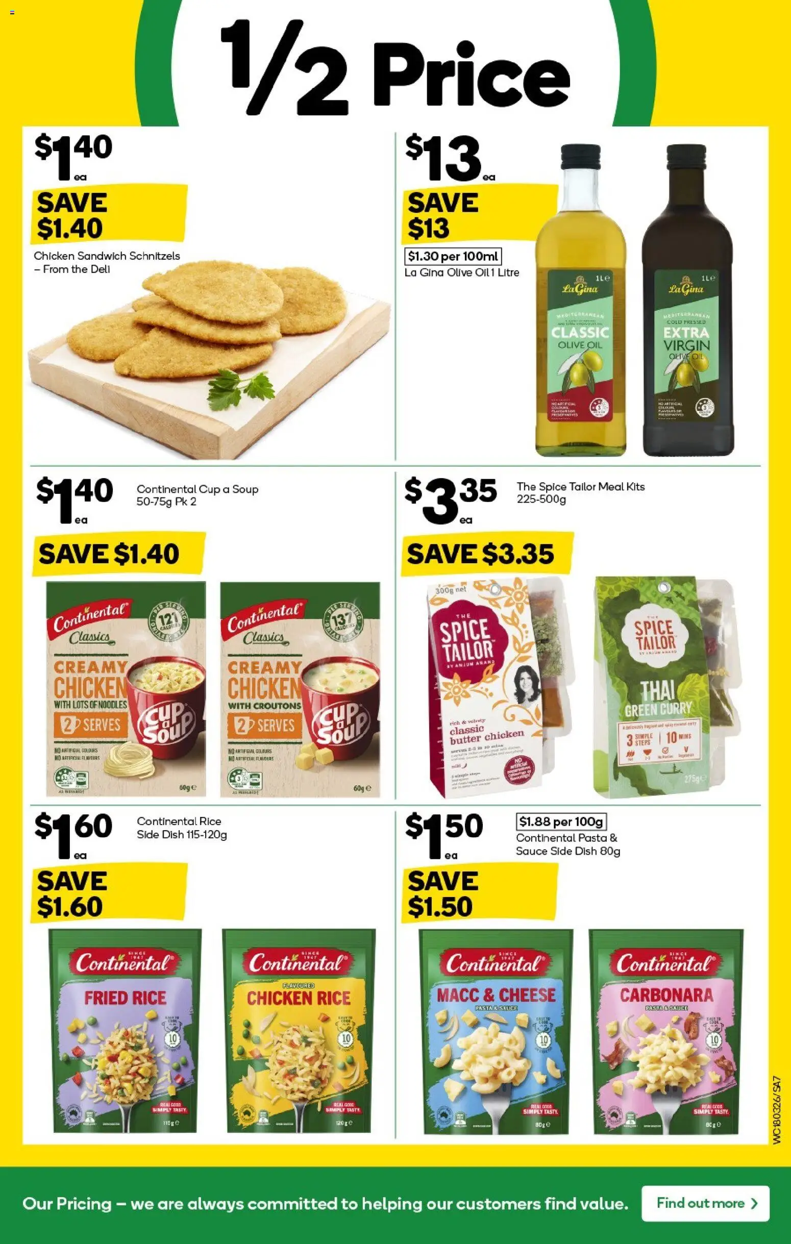 Woolworths catalogue - valid from 18.03.2026 | Page: 7 | Products: Curry, Cheese, Sauce, Soup
