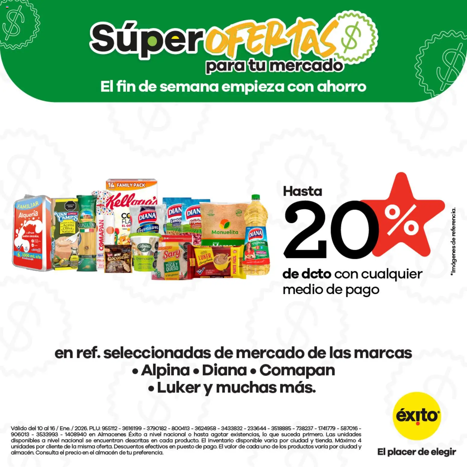 Éxito revista - valida desde el 10.01.2026 | Página: 4 | Productos: Oliva, Aceite