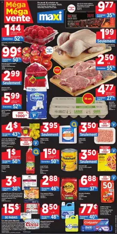 Preview of Maxi weekly flyer / circulaire from shop Maxi valid from 16.10.2025