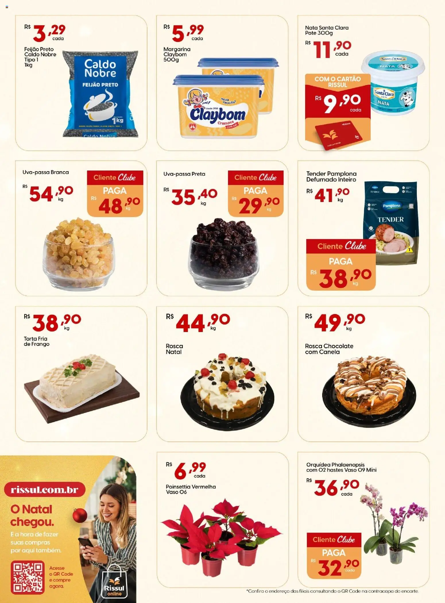 Rissul Folheto - válido de 15.12.2025 | Página: 5 | Produtos: Tender, Feijão, Chocolate, Margarina