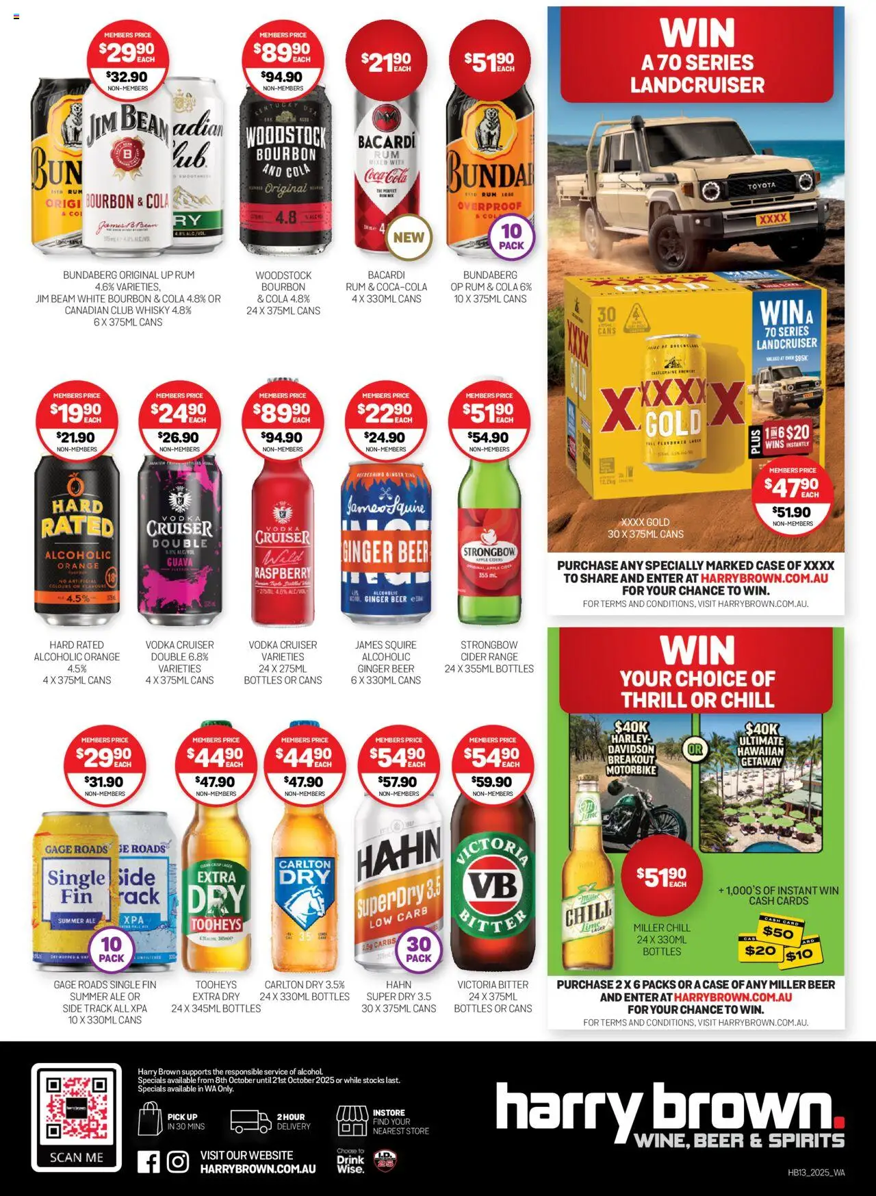 Harry Brown catalogue - valid from 08.10.2025 | Page: 4 | Products: Ginger, Beer, Bourbon, Rum