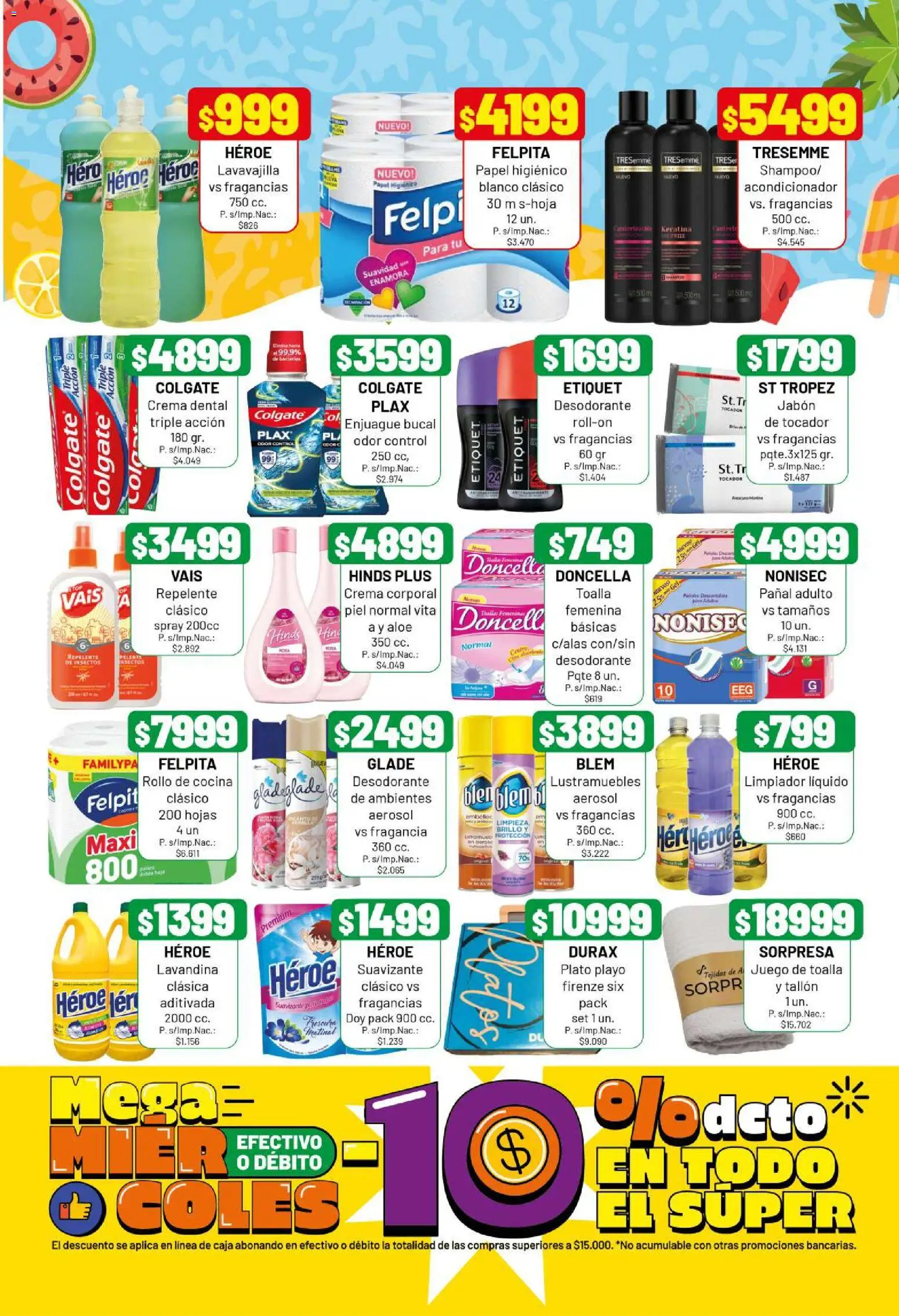 Almacor catálogo │ válido desde el 15.01.2026 | Página: 8 | Productos: Toalla, Repelente, Lavandina, Jabón