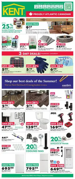 Preview of Kent weekly flyer / circulaire from shop Kent valid from 21.08.2025