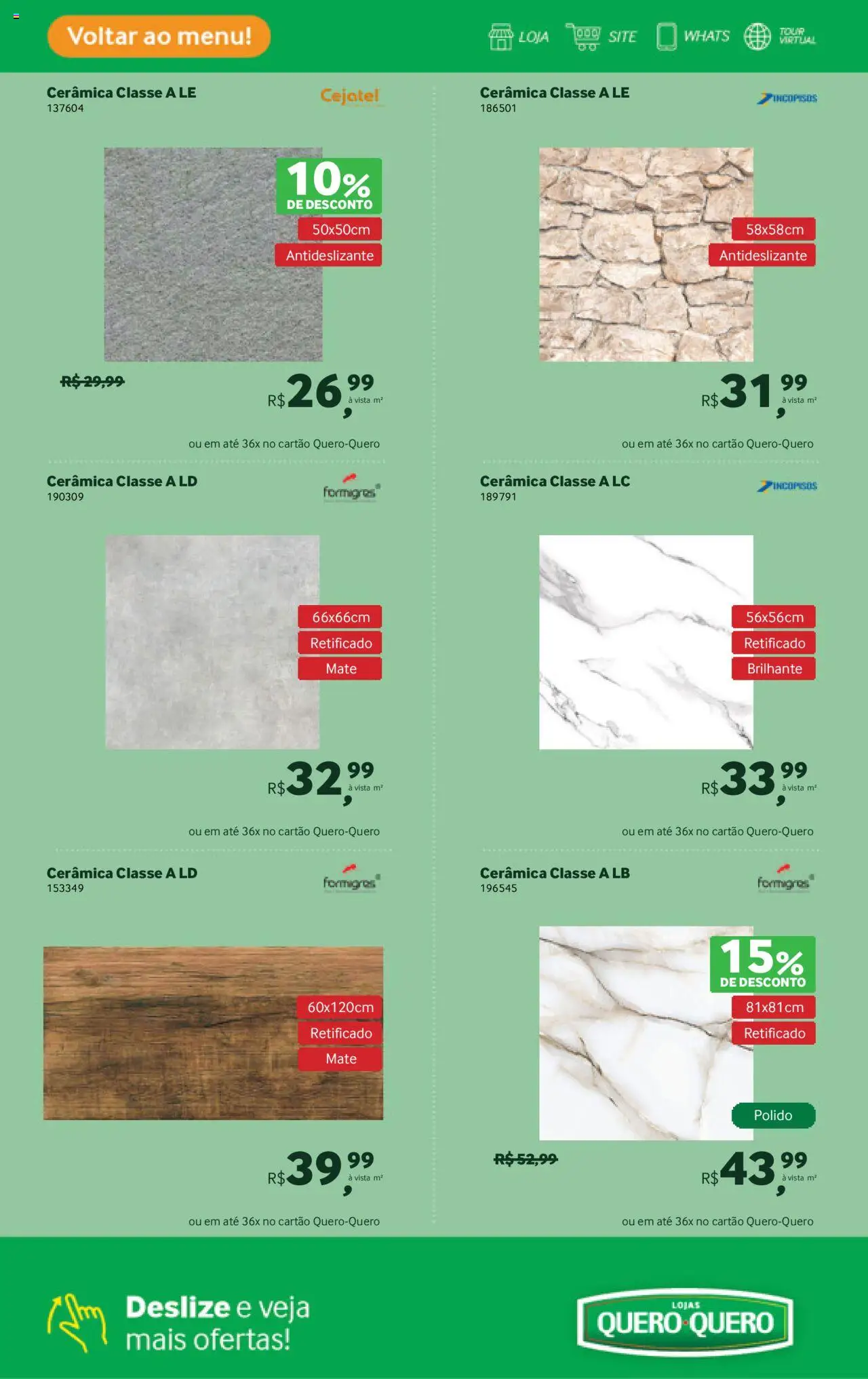Lojas Quero-Quero Folheto - válido de 16.09.2025 | Página: 4 | Produtos: Cejatel