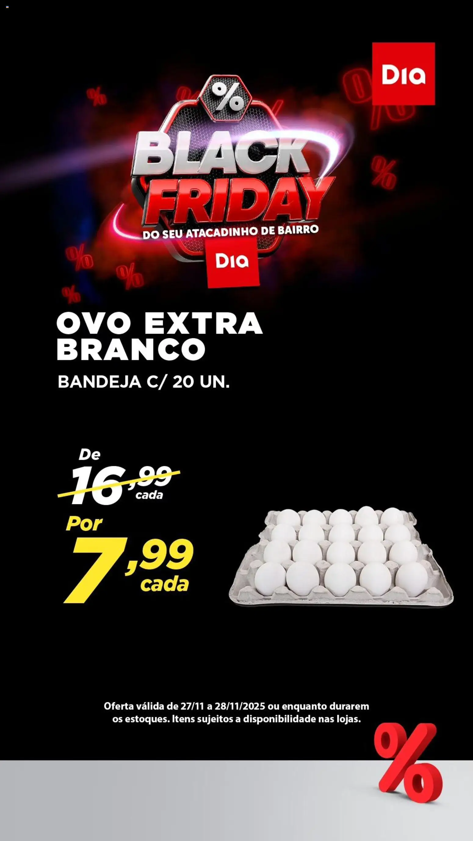 Dia Folheto - válido de 27.11.2025 | Página: 3 | Produtos: Bandeja