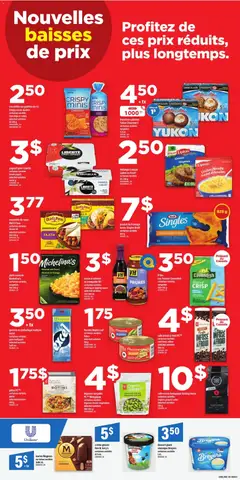 Preview of Maxi weekly flyer / circulaire from shop Maxi valid from 25.12.2025 | Page: 10 | Products: Pasta, Cream, Cheese, Yogurt