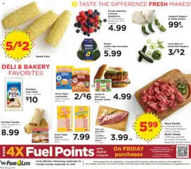 Food 4 Less Weekly Ad - valid from 10.09.2025 | Page: 7 | Products: Corn, Jalapeno peppers, Ham, Cucumbers