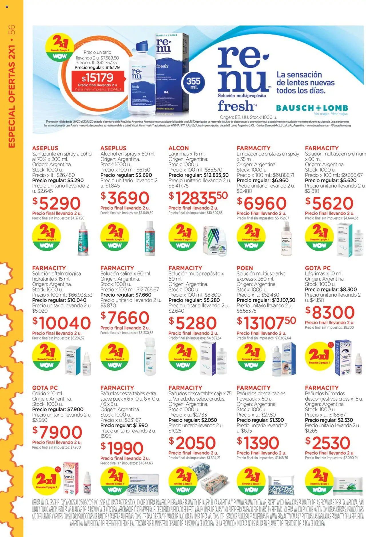 Farmacity catálogo │ válido desde el 03.06.2025 | Página: 56 | Productos: Organizador, Sanitizante, Caja, Limpiador