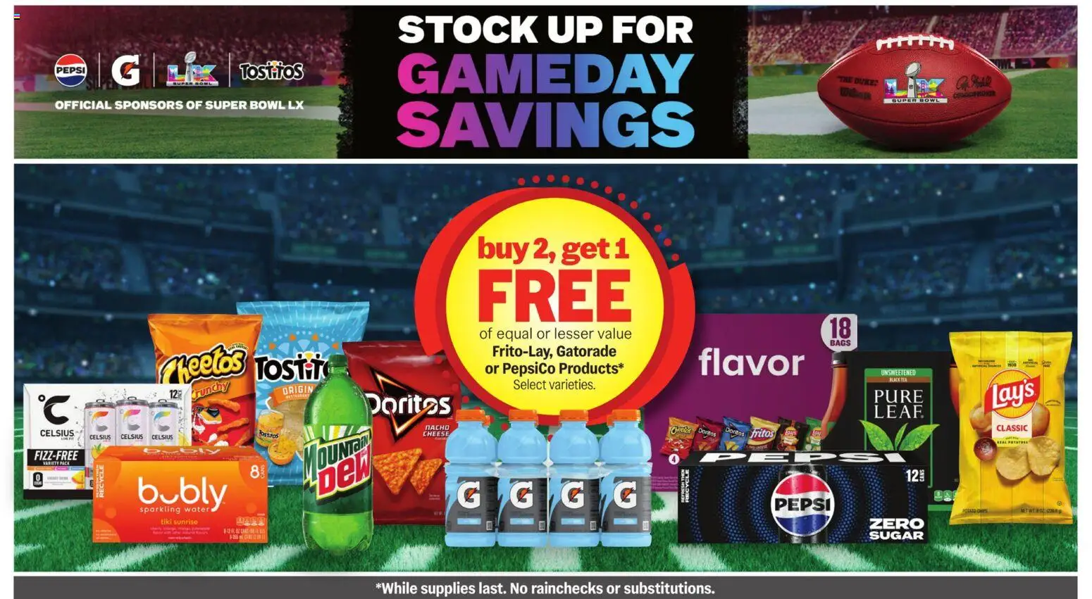 Meijer Weekly Ad - MI - valid from 14.01.2026 | Page: 2 | Products: Cheese, Tea, Water, Sugar