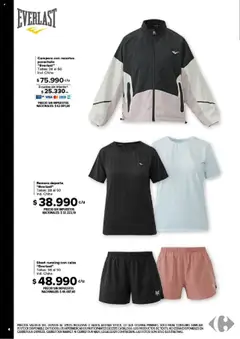 Vista previa Carrefour - Tiempo Libre 20 Octubre - Comodoro válido desde el 20.10.2025 | Página: 4 | Productos: Remera, Campera, Short