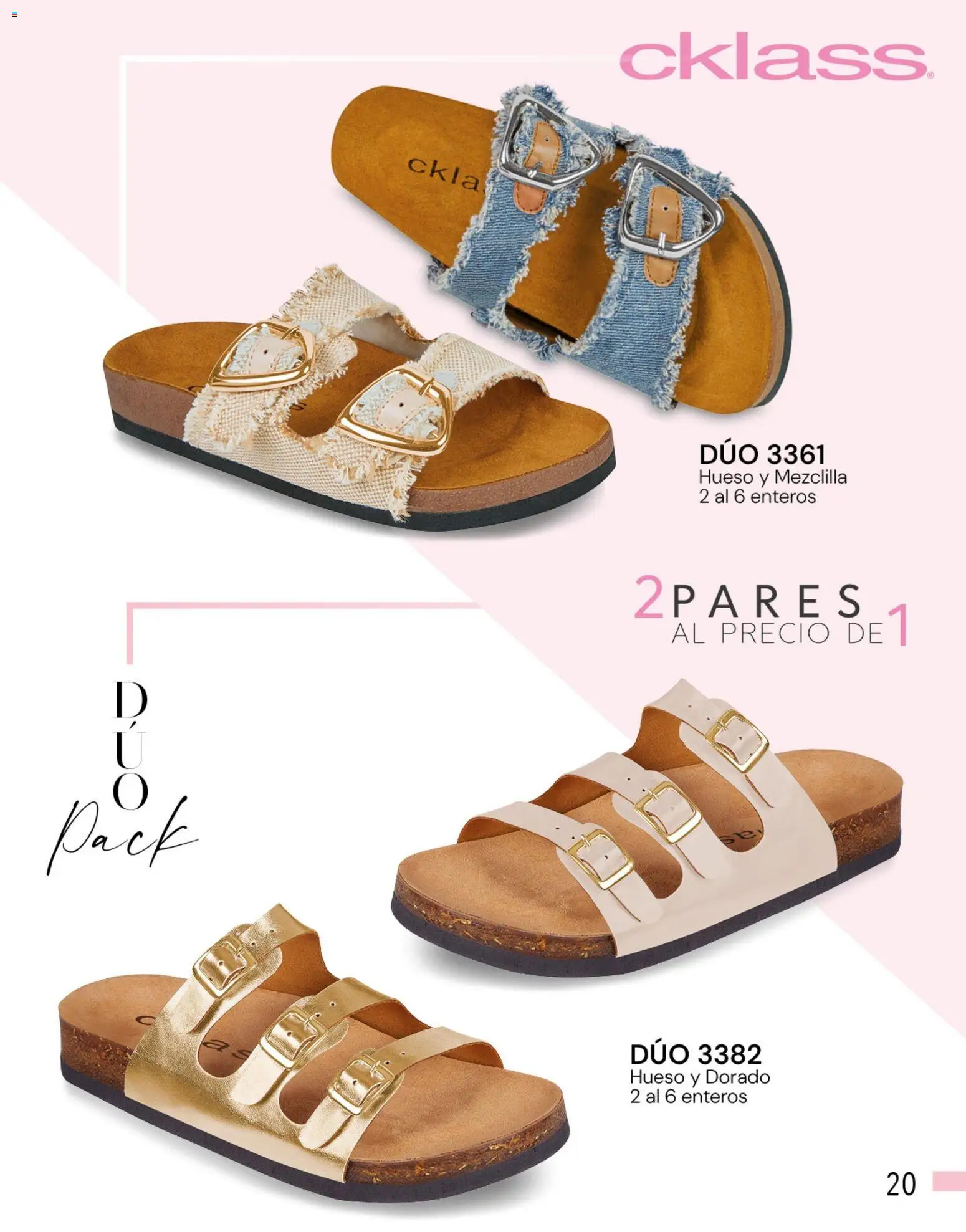 Nuevas ofertas de Cklass válidas en toda la República Mexicana desde el 05.03.2026. ¡Encuentra las mejores ofertas en Cklass catálogo Complemento Verano Ropa! | Página: 251