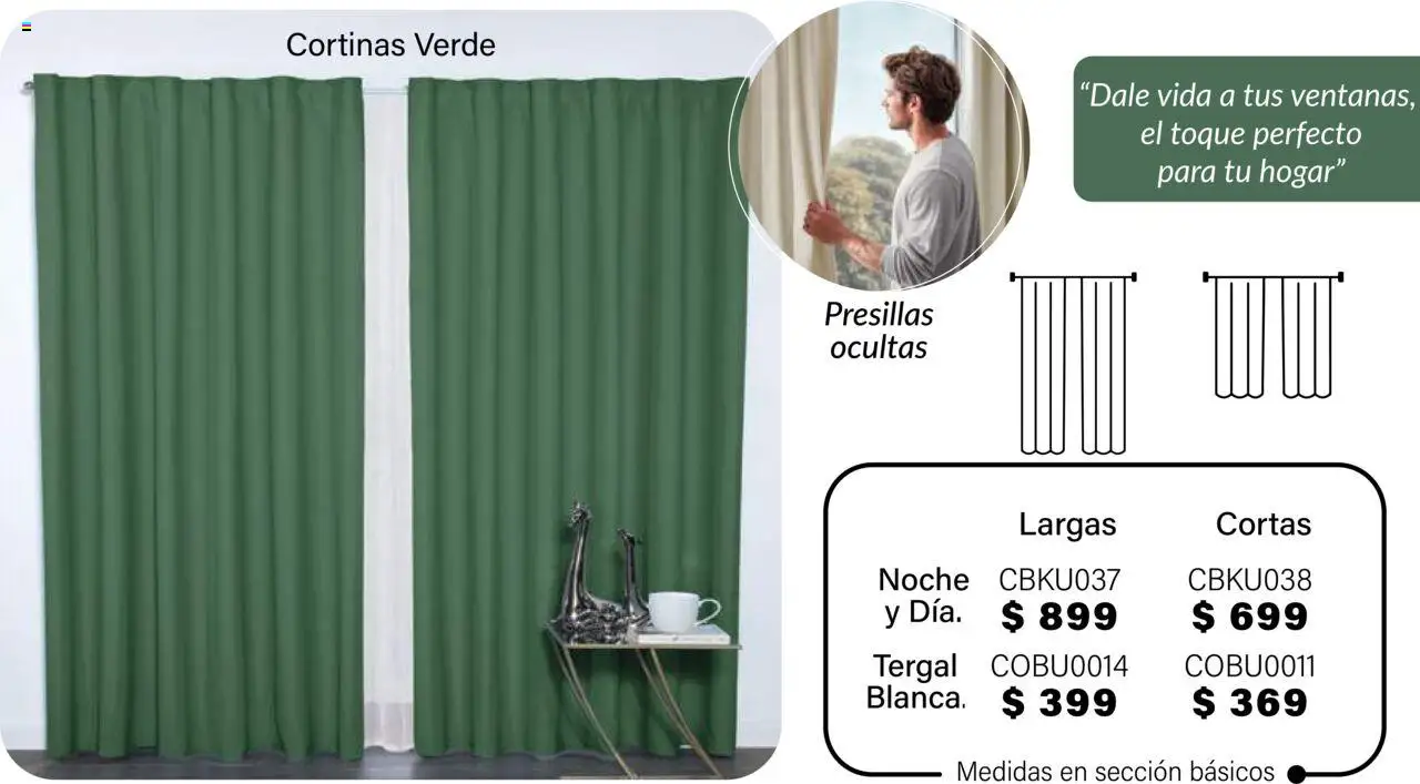 Nuevas ofertas de Colchas Concord válidas en toda la República Mexicana desde el 01.08.2025. ¡Encuentra las mejores ofertas en Colchas Concord - Catálogo! | Página: 747 | Productos: Cortinas