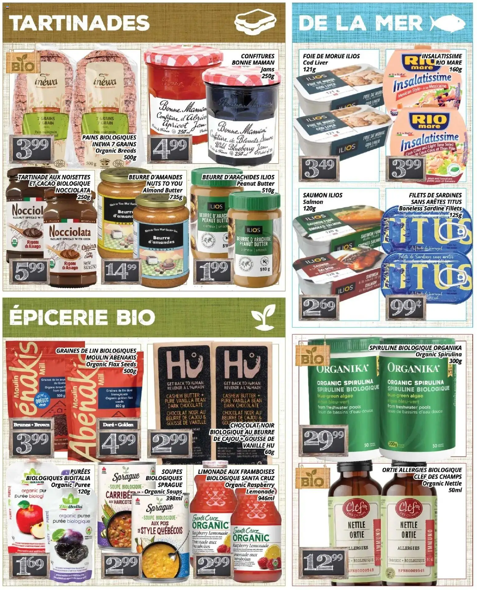 Pa Supermarché flyer valid from 27.04.2026 | Page: 2 | Products: Nuts, Salad, Butter, Chocolate