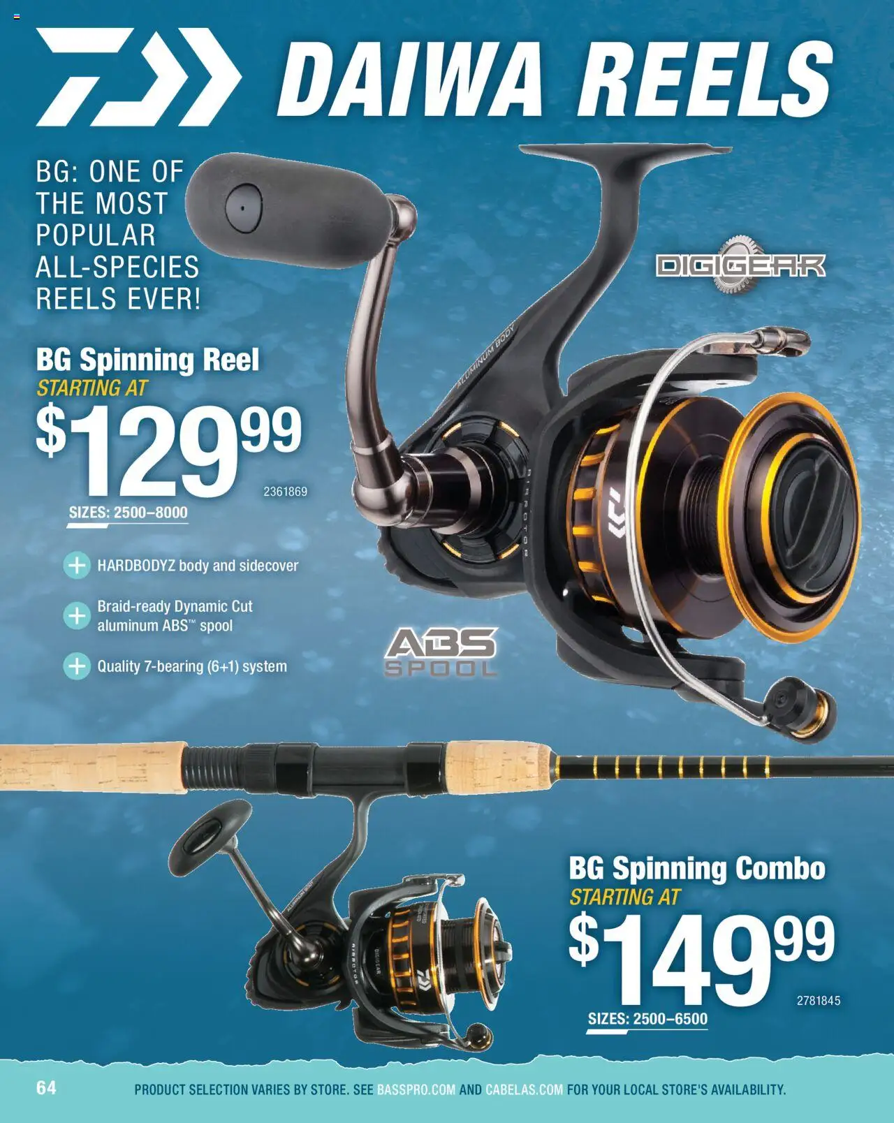 Cabela's Saltwater Specialist 25 - valid from 01.01.2025 | Page: 64