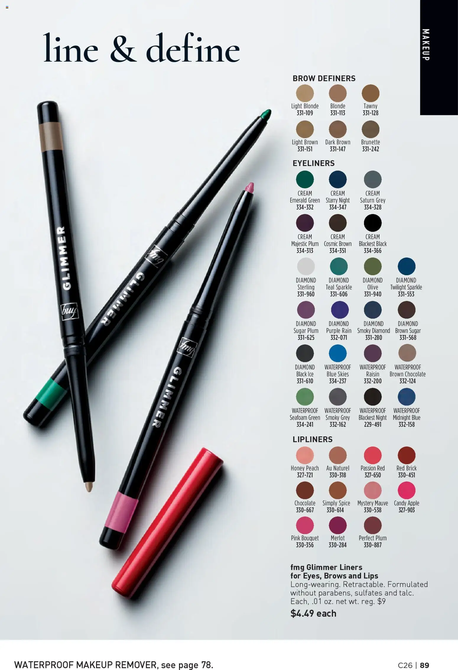 Avon Brochure - valid from 17.12.2025 | Page: 89 | Products: Plum, Chocolate, Sugar, Peach