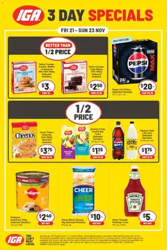 Preview of IGA - 3 Day Specials - valid from 21.11.2025