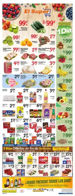 Preview of El Super weekly ads valid from 15.04.2026