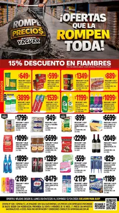 Vista previa Yaguar - Oferta Semanal Jujuy válido desde el 06.04.2026