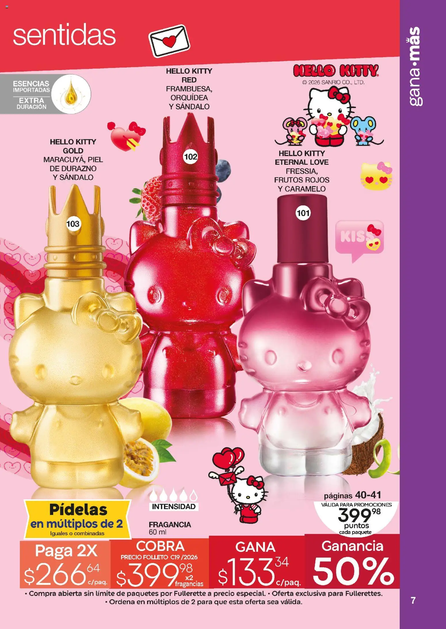 Nuevas ofertas de Fuller válidas en toda la República Mexicana desde el 24.12.2025. ¡Encuentra las mejores ofertas en Fuller Revista Gana Más C19! | Página: 7 | Productos: Durazno, Esencias, Fragancia