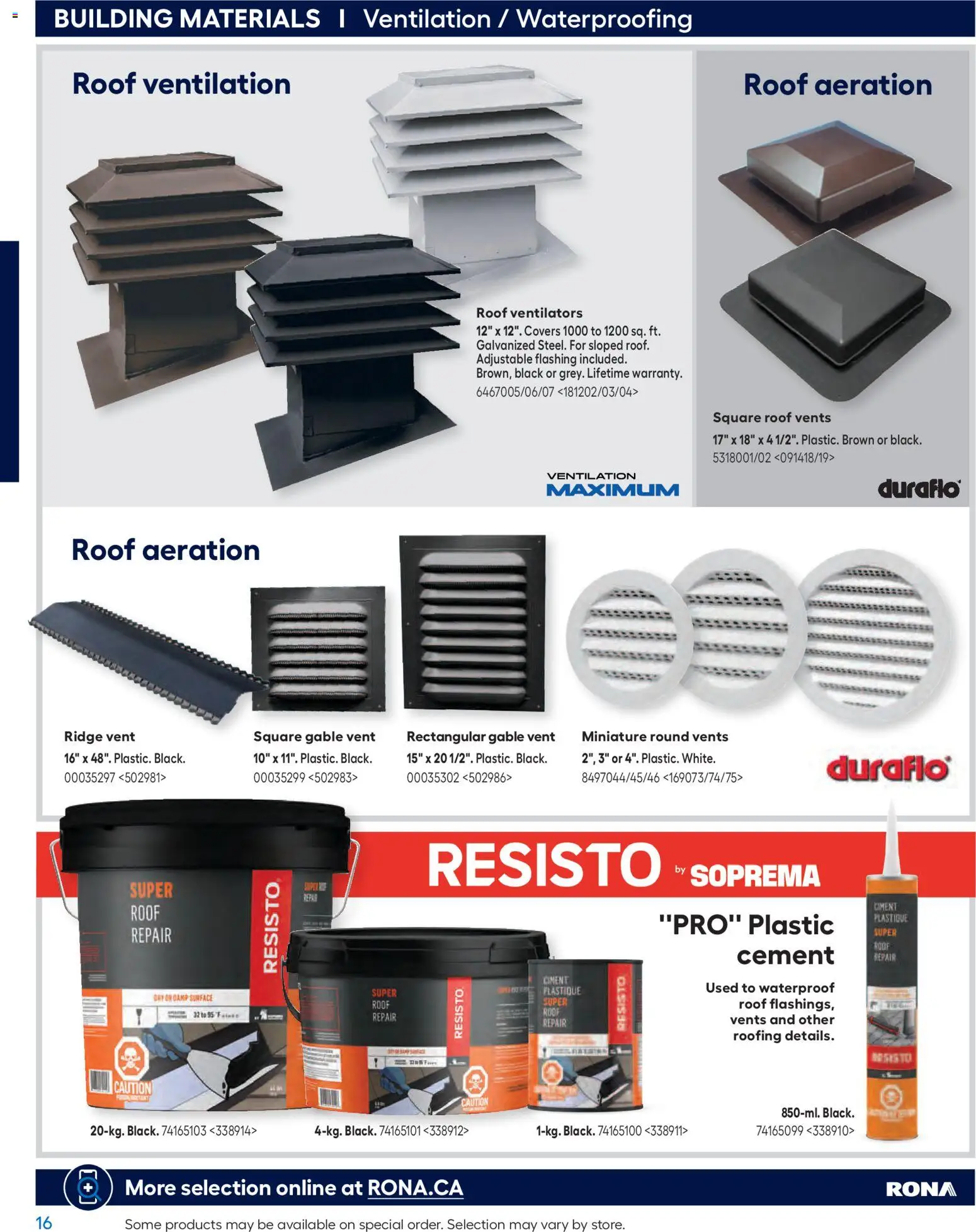 Rona flyer valid from 26.02.2026 | Page: 16