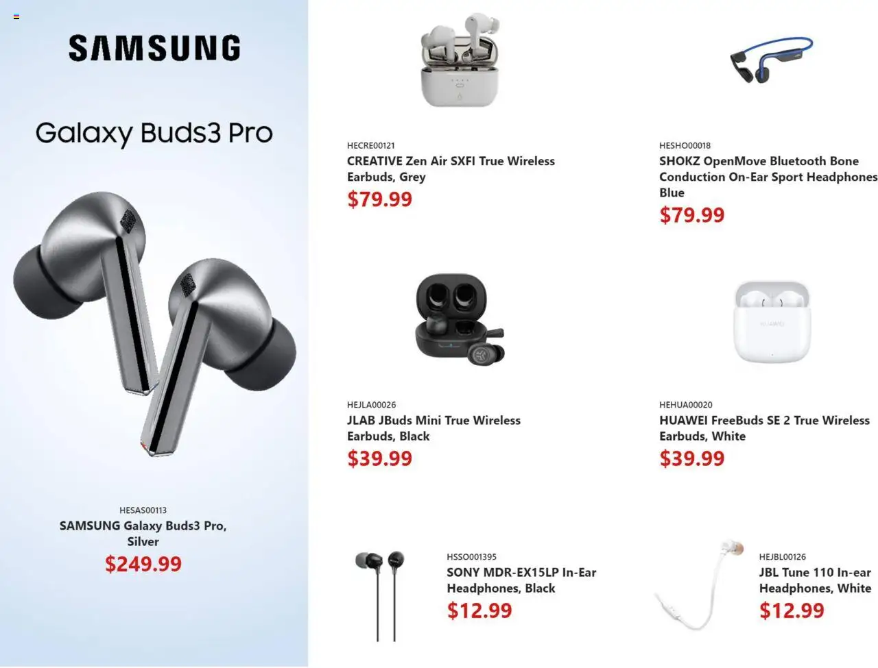 Canada Computers flyer valid from 29.08.2025 | Page: 19 | Products: Headphones
