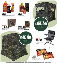Preview of Meijer weekly ads valid from 05.11.2025 | Page: 18 | Products: Adhesive, Swivel, Detergent