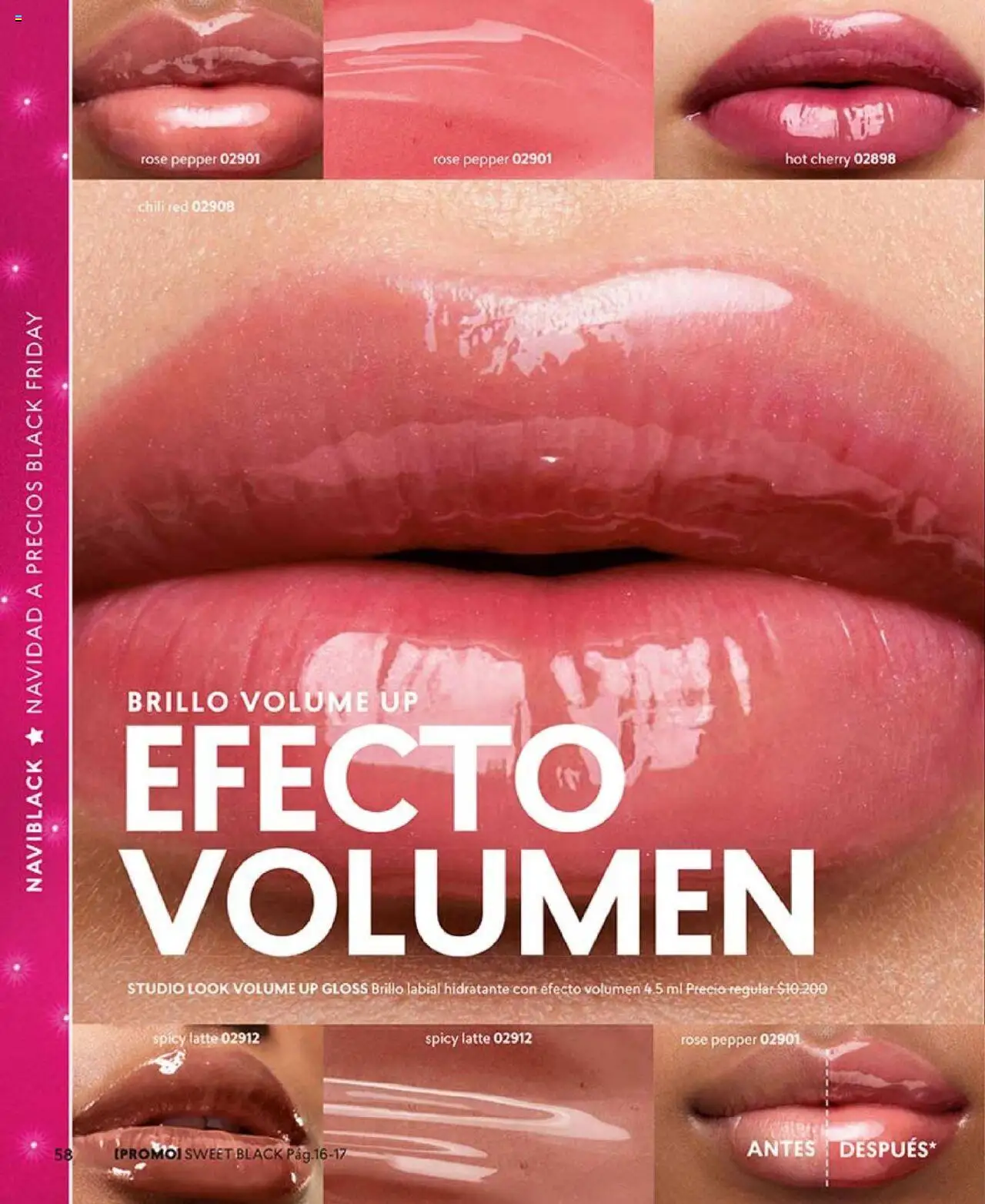 Catálogo CyZone Campaña 17 │ válido desde el 14.10.2025 | Página: 58 | Productos: Brillo, Labial