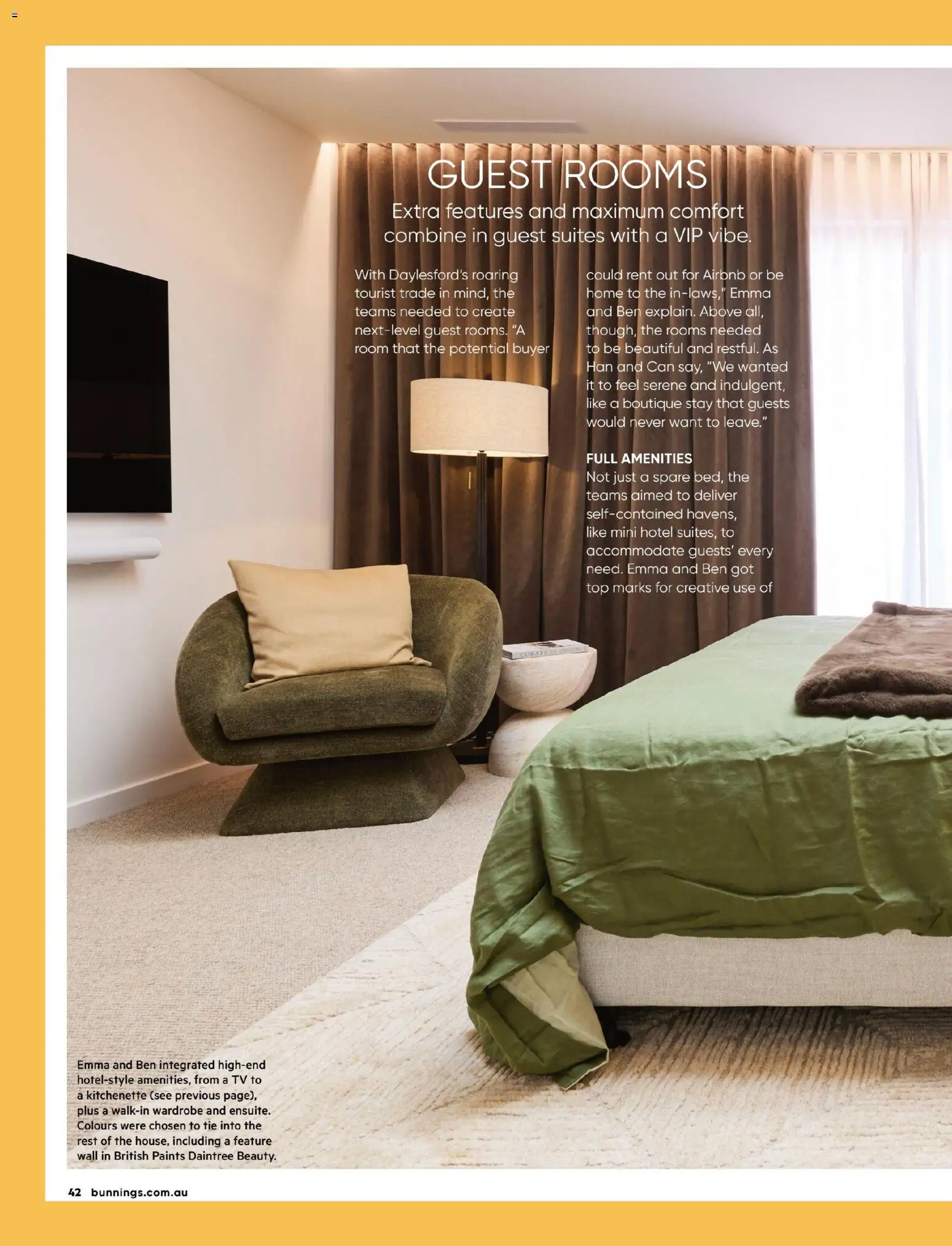 Bunnings Warehouse catalogue - valid from 01.11.2025 | Page: 42 | Products: Tie, Tv, Wardrobe