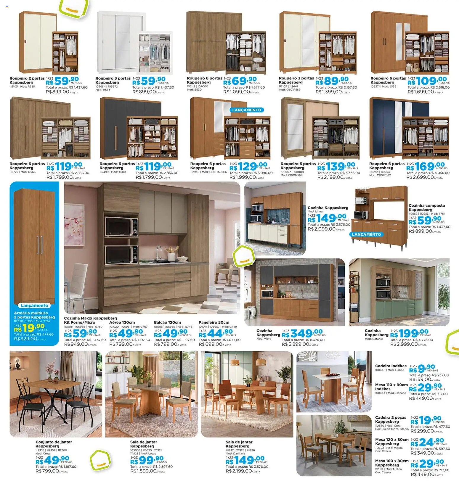 Lojas Solar Folheto - válido de 01.03.2026 | Página: 5 | Produtos: Mesa, Cadeira, Armário, Canela