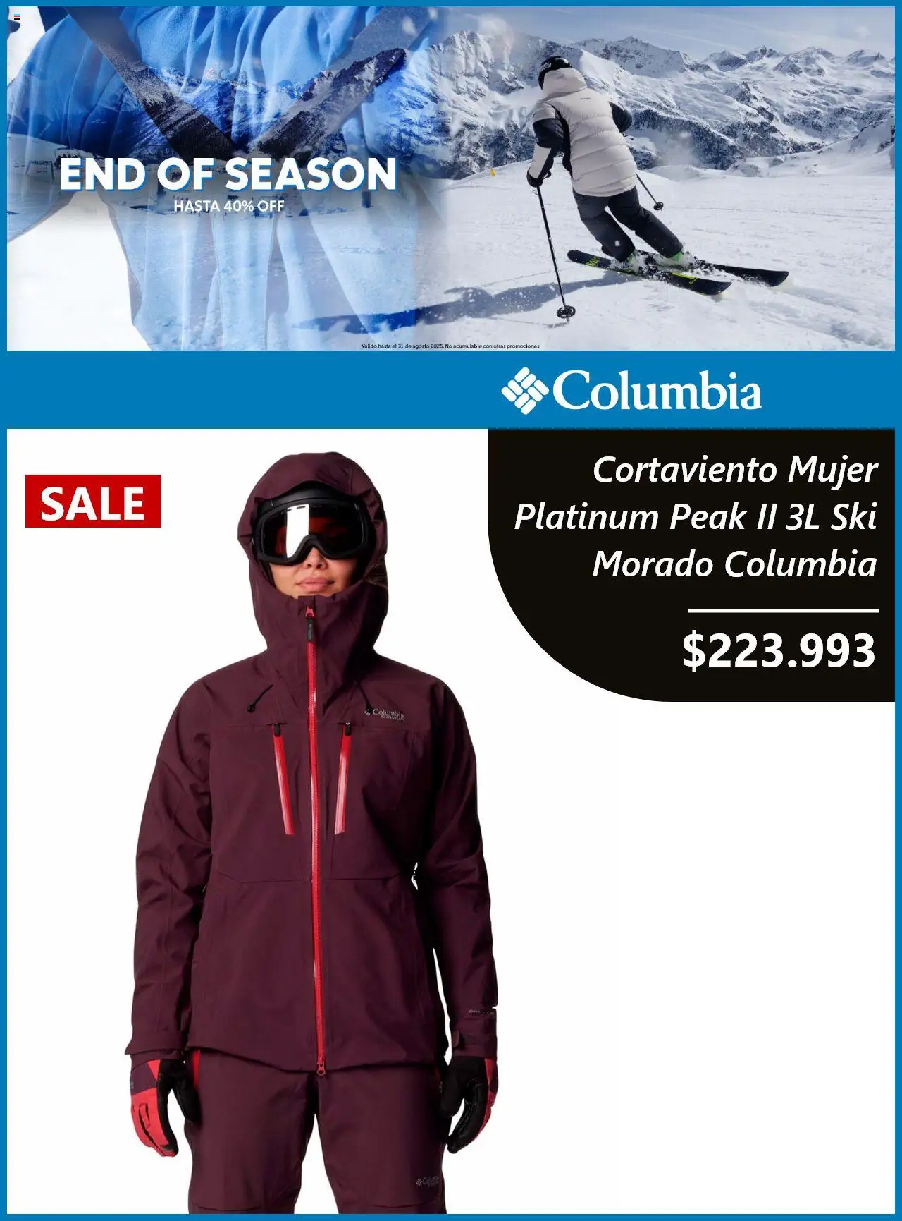 Columbia ofertas  │ válido desde el 08.08.2025 | Página: 6