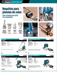 Vista previa de Makita - Catálogo, nuevo folleto de la tienda, válido en México a partir del 04.09.2025 | Página: 132