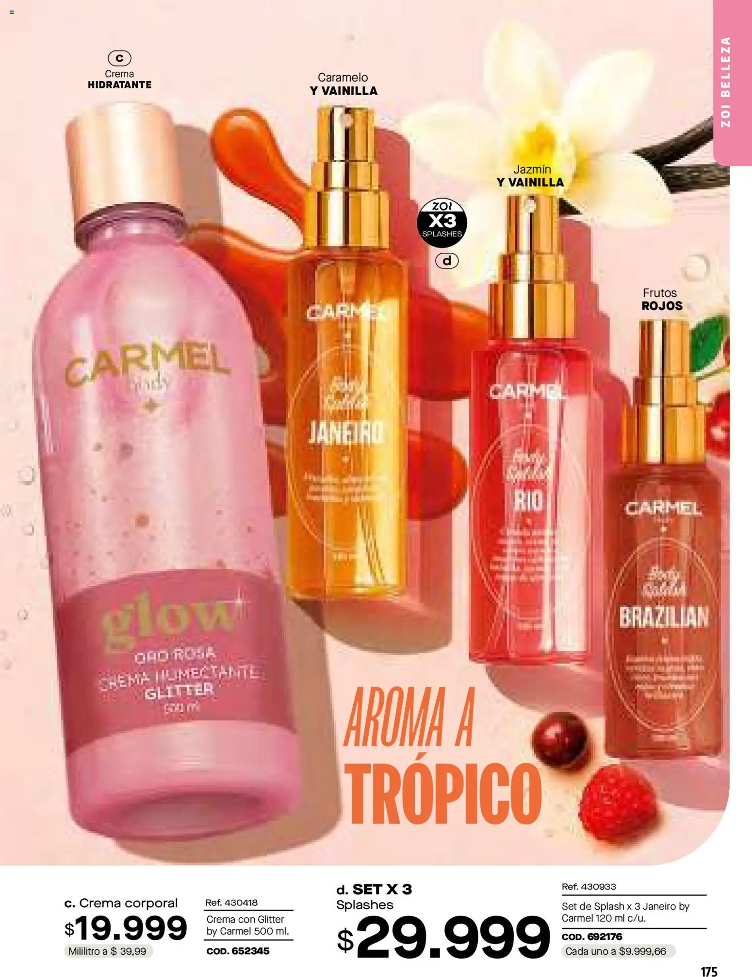 Pacifika revista - valida desde el 01.04.2026 | Página: 175 | Productos: Crema, Glitter