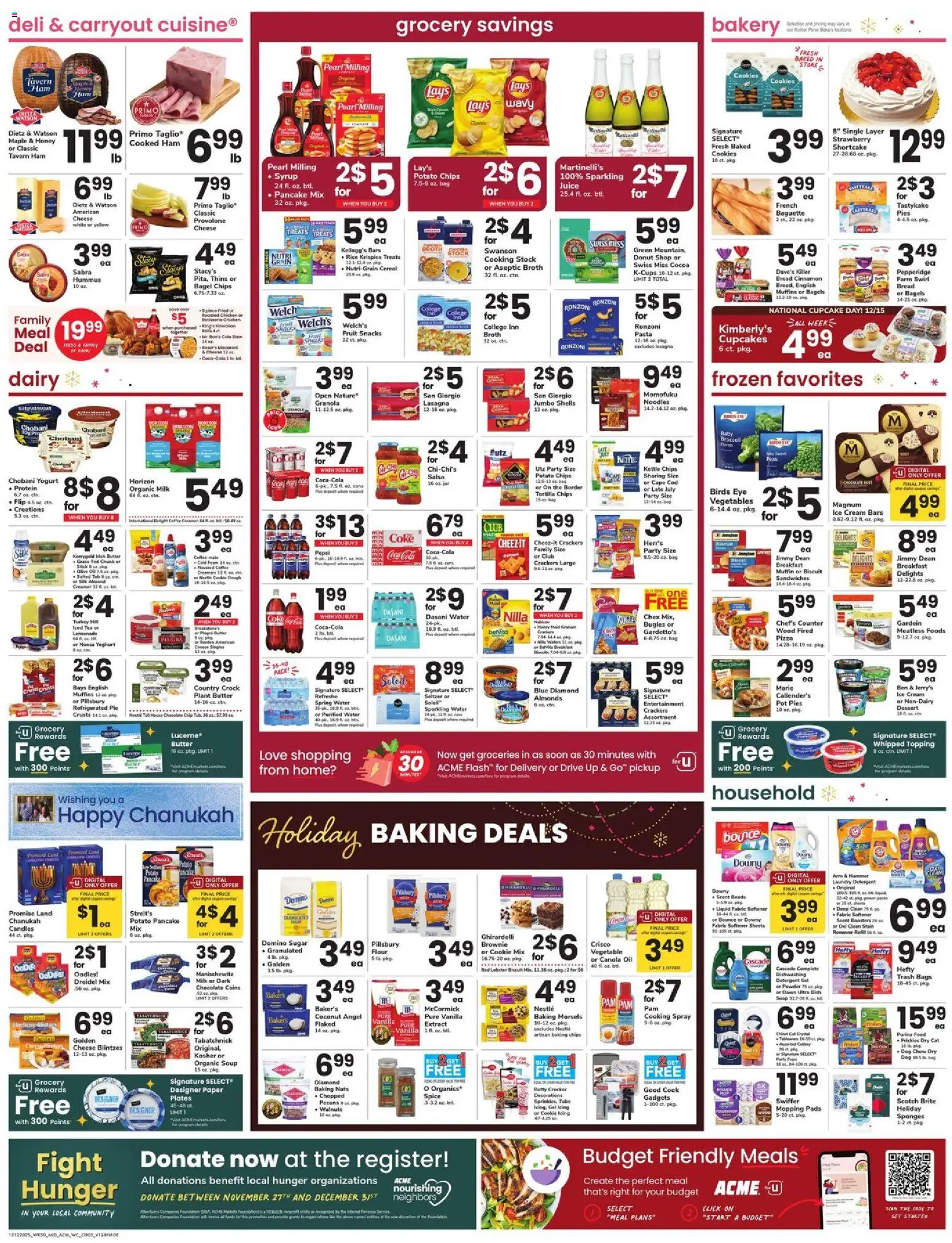 Acme Weekly Ad - NJ - valid from 12.12.2025 | Page: 4 | Products: Noodles, Cream, Cupcake, Kettle