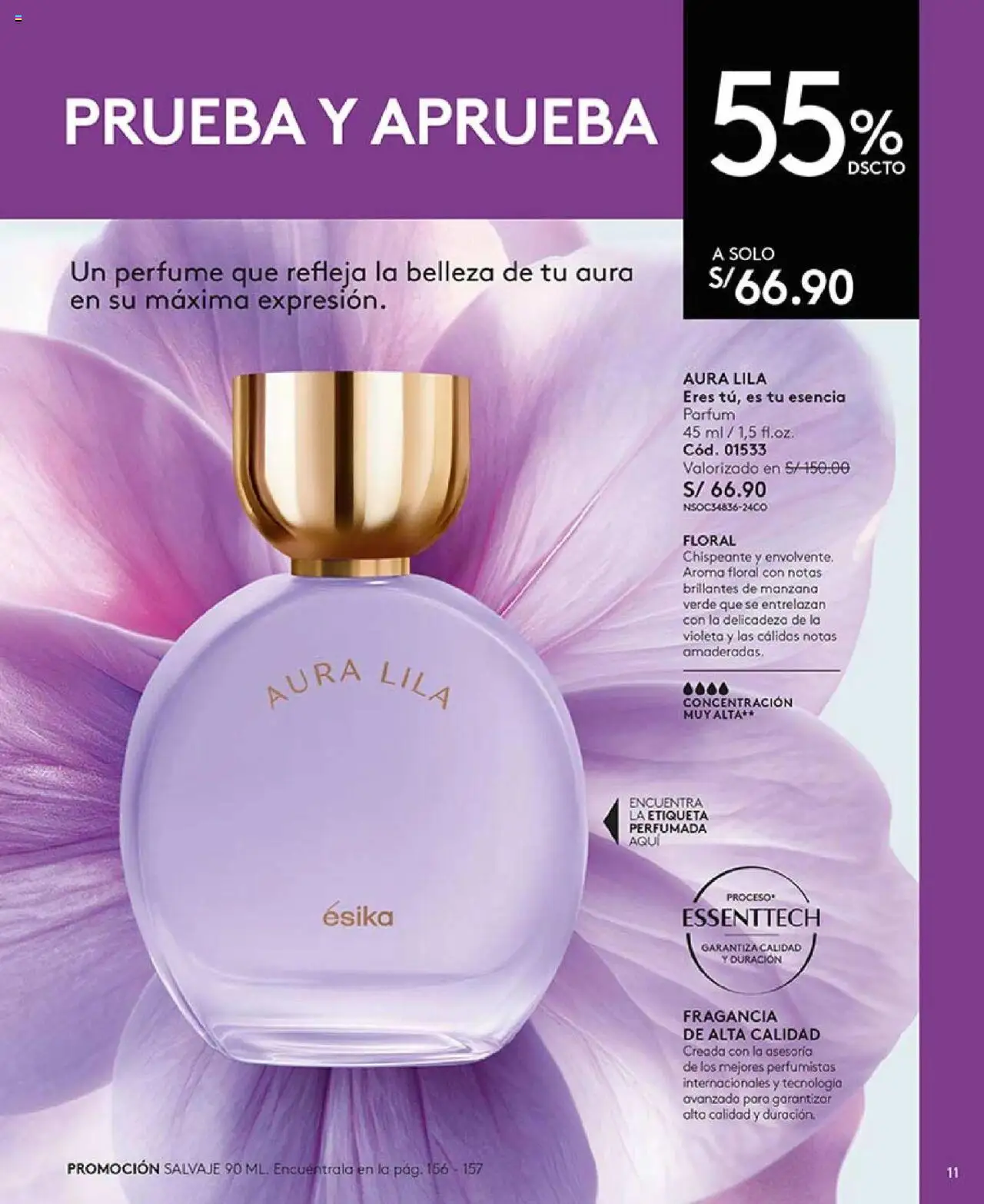 Catálogo Ésika válido desde 29.07.2025 | Página: 11 | Productos: Perfume, Fragancia