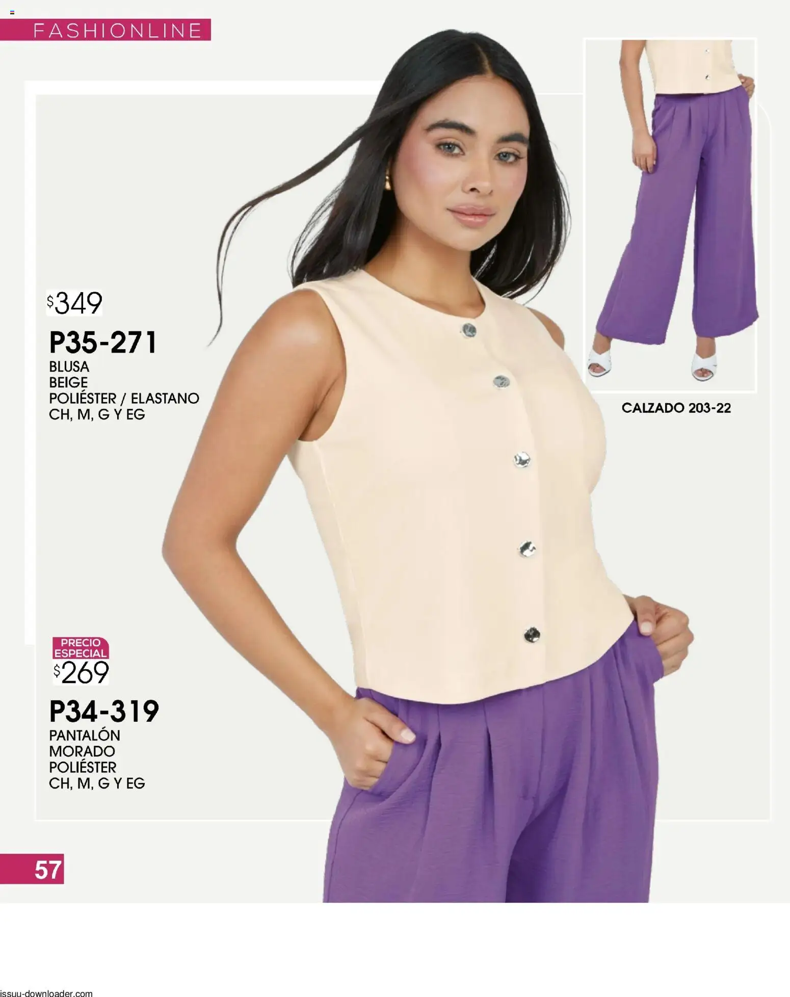 Nuevas ofertas de Cklass válidas en toda la República Mexicana desde el 06.02.2026. ¡Encuentra las mejores ofertas en Cklass catálogo Especial Fashionline! | Página: 58 | Productos: Blusa