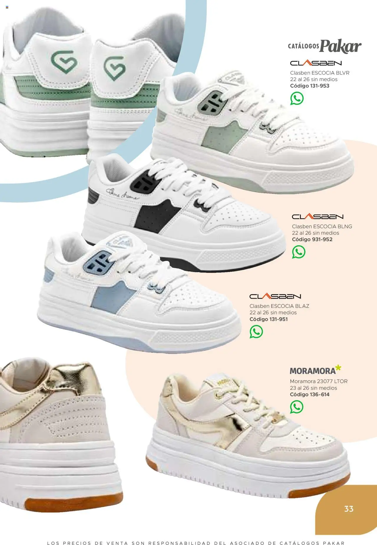 Nuevas ofertas de SC Pakar válidas en toda la República Mexicana desde el 24.07.2025. ¡Encuentra las mejores ofertas en SC Pakar - Catálogo Casual otoño / invierno! | Página: 33