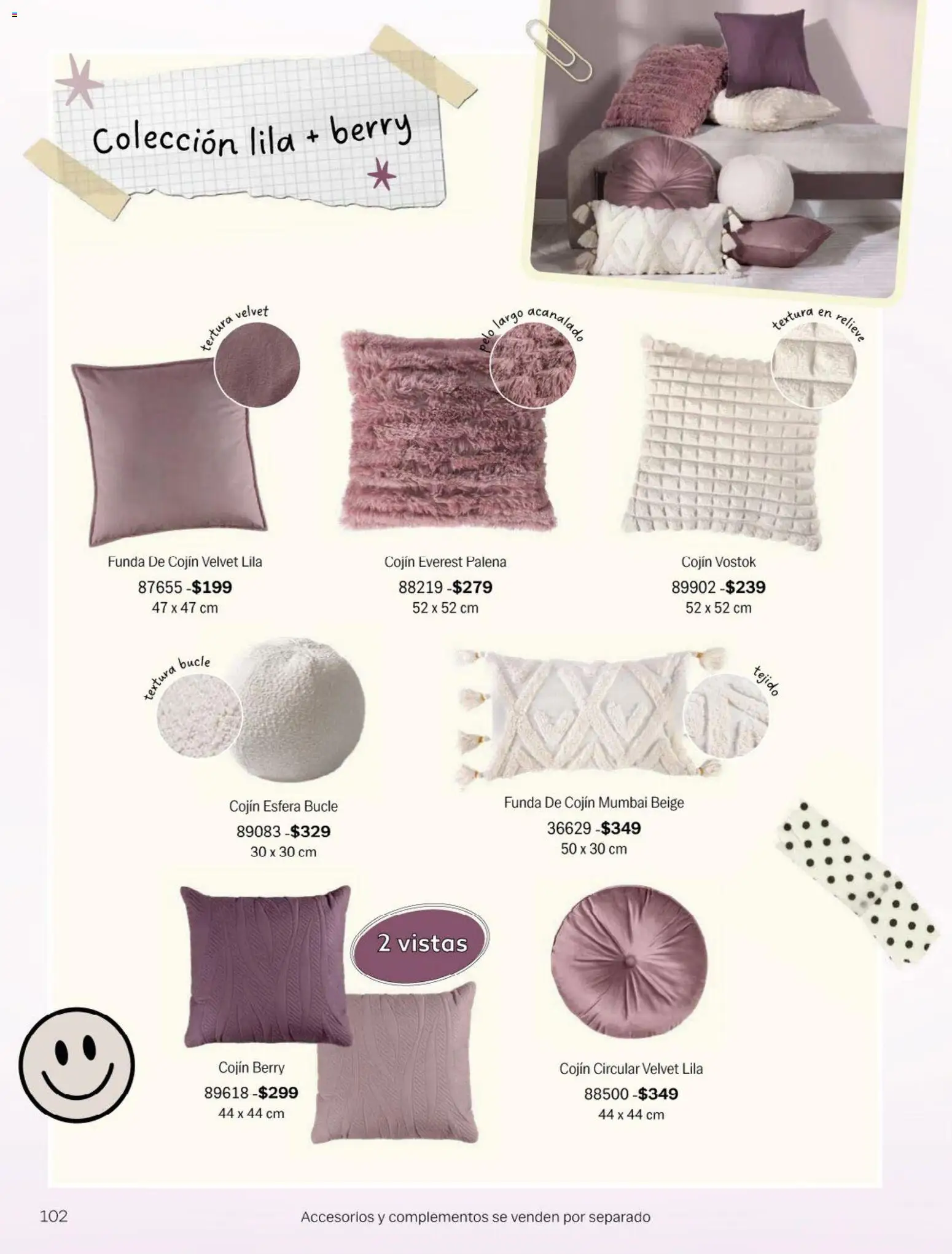 Nuevas ofertas de Vianney válidas en toda la República Mexicana desde el 23.01.2026. ¡Encuentra las mejores ofertas en Vianney catálogo Chavos! | Página: 104 | Productos: Funda