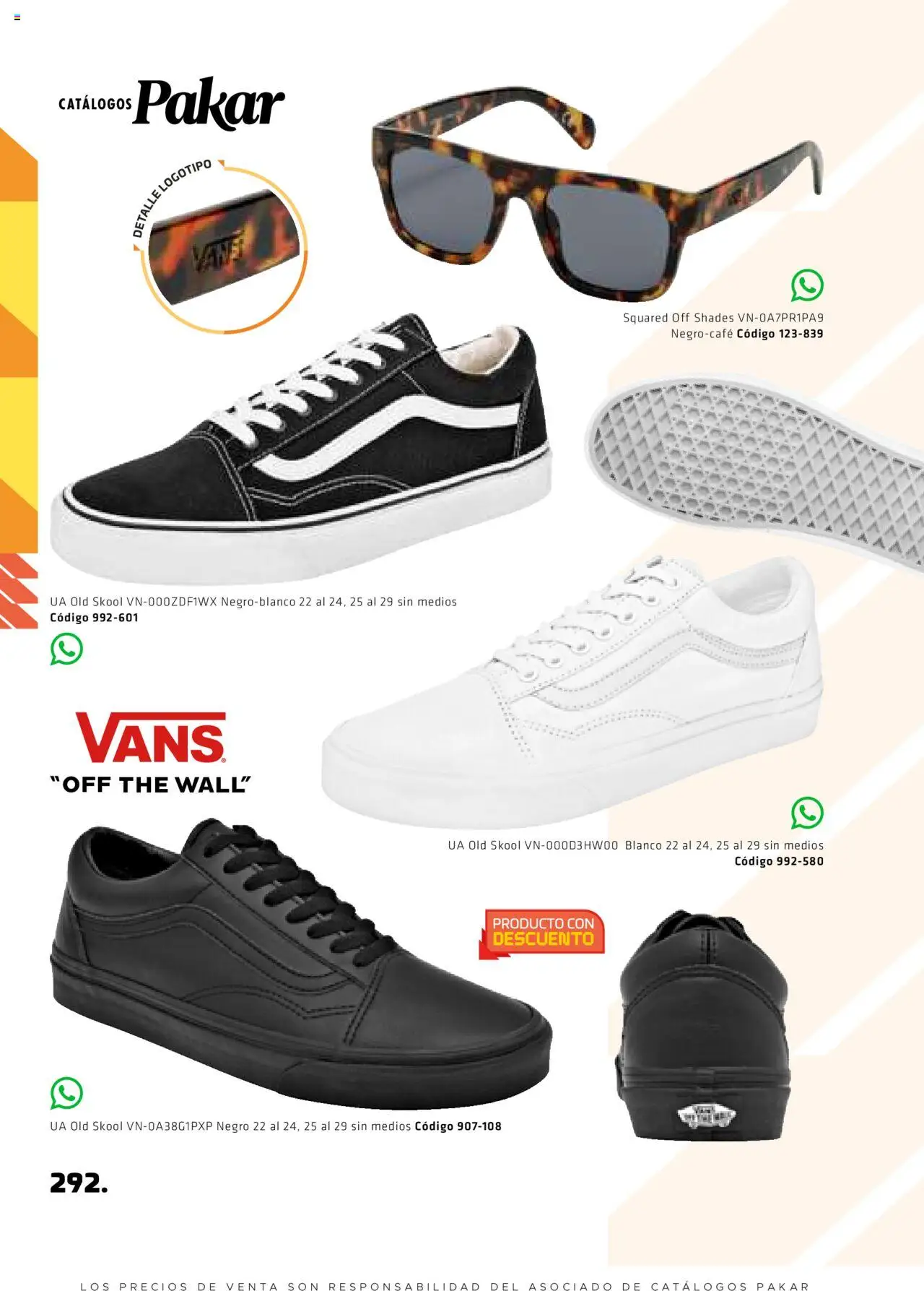 Nuevas ofertas de SC Pakar válidas en toda la República Mexicana desde el 29.08.2025. ¡Encuentra las mejores ofertas en SC Pakar - Catálogo Otoño Men Tomo 1! | Página: 292