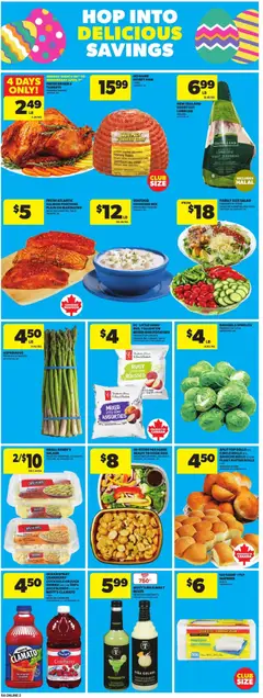 Preview of Atlantic Superstore weekly flyer / circulaire from shop Atlantic Superstore valid from 26.03.2026 | Page: 12 | Products: Salad, Butter, Ham, Juice