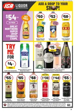 Preview of IGA catalogue NSW - valid from 08.04.2026 | Page: 34 | Products: Bourbon, Wood, Turkey, Raspberry