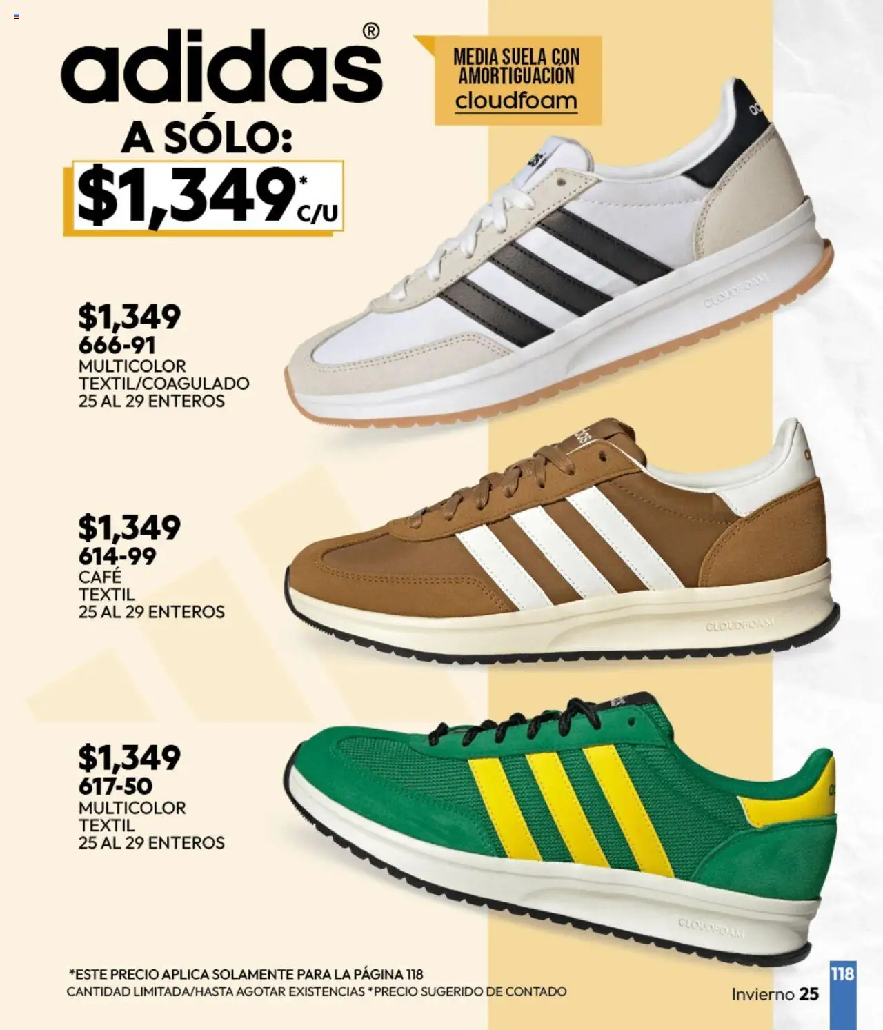Nuevas ofertas de Cklass válidas en toda la República Mexicana desde el 16.09.2025. ¡Encuentra las mejores ofertas en Cklass - Catálogo Invierno Sportbrands! | Página: 119 | Productos: Café