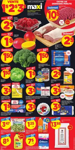 Preview of Maxi weekly flyer / circulaire from shop Maxi valid from 01.01.2026